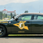 New Hampshire- Squad car and mountains