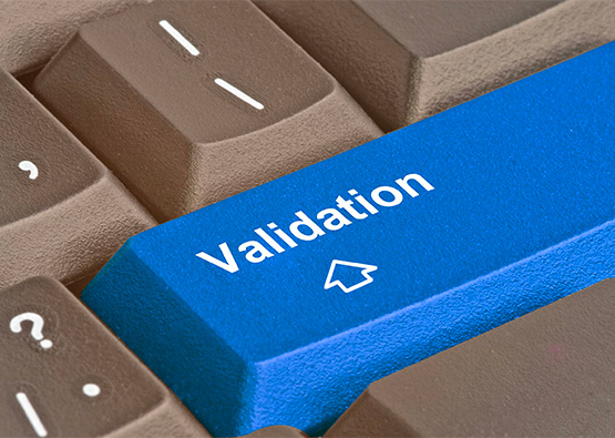 a validation key on a keyboard representing the OpenFox® Online Validation application