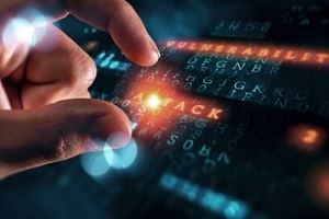 cyber attack digital concept