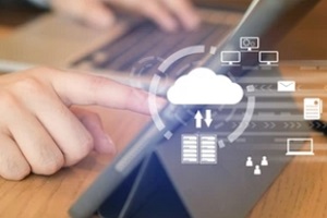 cloud service program concept