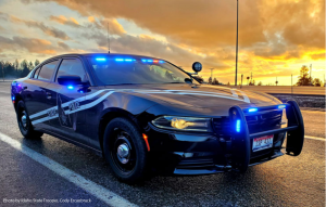 Idaho State Patrol car - Cody Ercanbrack